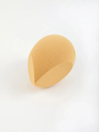 Спонж для макияжа с двойным срезом, Бежевый Solomeya Double-Sided Cut blending sponge, Beige, 1 шт